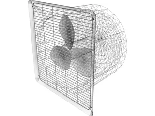 Fan 3D Model preview