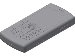 Blackberry Pearl 3D Model preview