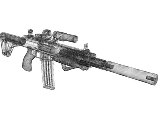 XM18 3D Model preview