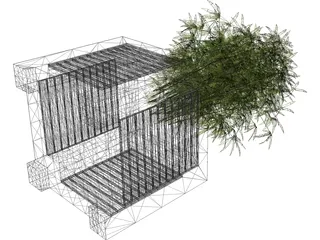 Bamboo Plant 3D Model preview