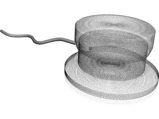 Griffin PowerMate USB Controller 3D Model preview
