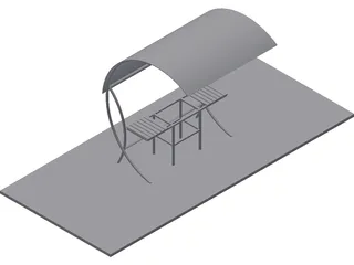 Barbecue 3D Model preview