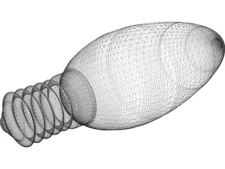 Bulb 3D Model preview