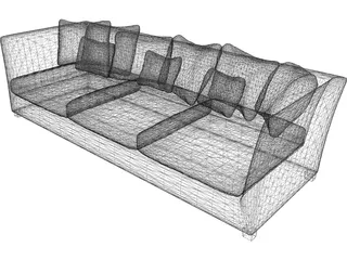 Couch 3D Model preview