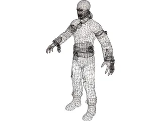 Mr. Z 3D Model preview