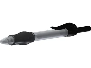 Pilot G2 Pen 3D Model preview