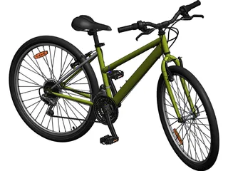 Bicycle 3D Model preview