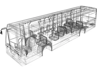 Raba Premier 091 Body 3D Model preview