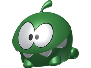 Cut Om Nom 3D Model preview