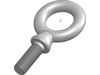 Eye Bolt 3D Model preview