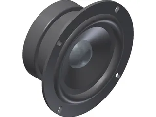 Speaker 3D Model preview