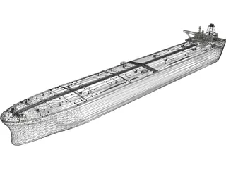 Tanker 3D Model preview