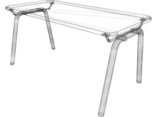 Table 3D Model preview
