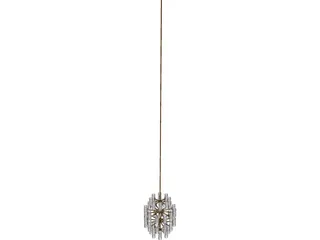 Chandelier Church 3D Model preview