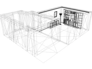 Boutique 3D Model preview