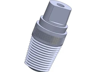 Dental Implant 3D Model preview