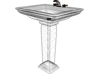 Basin 3D Model preview