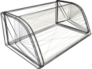 Bread Box 3D Model preview