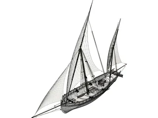 Gukkit Vessel 3D Model preview