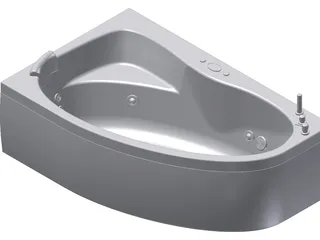 Bathtub 3D Model preview