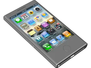 Apple iPhone 5 3D Model preview