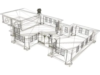 House 3D Model preview