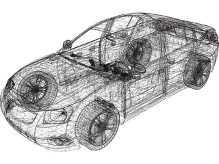 Chevrolet Cruze 3D Model preview