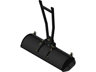 Snowplow 3D Model preview