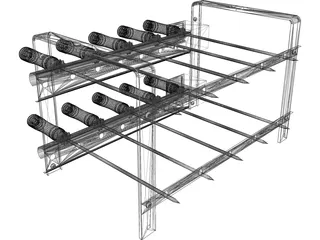 Barbecue Grill 3D Model preview