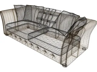 Sofa 3D Model preview