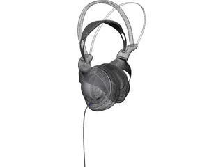Headphones 3D Model preview