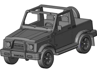 Suzuki Samurai 3D Model preview