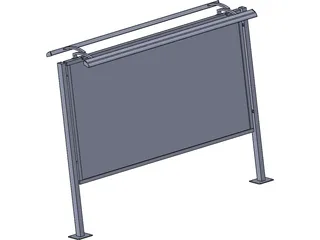 Billboard 3D Model preview