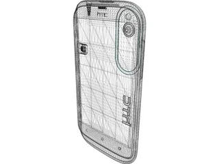 HTC Desire X 3D Model preview