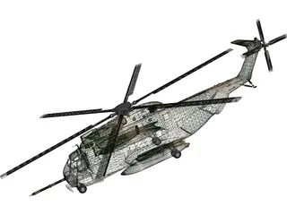 Sikorsky CH-53 Stallion 3D Model preview