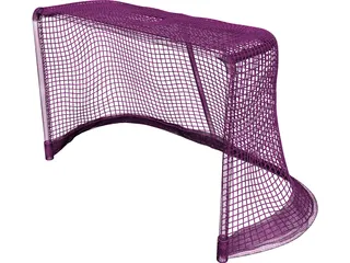 Hockey Gates 3D Model preview