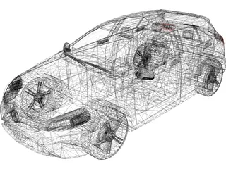 Mercedes-Benz A250 (2012) 3D Model preview