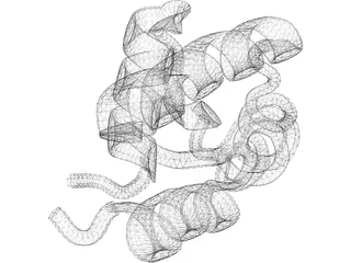 ACP Protein 3D Model preview