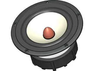 Speaker Subwoofer 3D Model preview