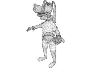 Dog 3D Model preview