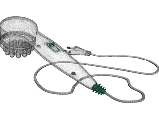Electric Massager 3D Model preview