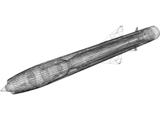 SS-N-26 Strobile 3D Model preview
