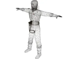 Star Wars Hoth Soldier 3D Model preview