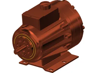 Hydracell D10 Pump 3D Model preview