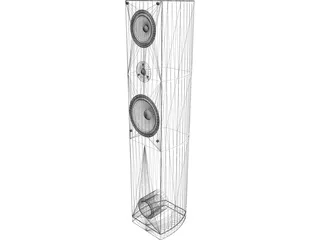 Home Speaker 3D Model preview