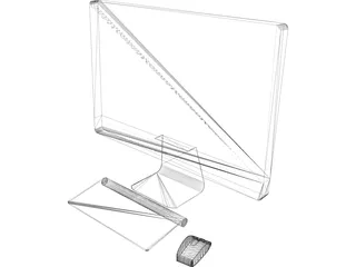 Apple iMac 2 3D Model preview