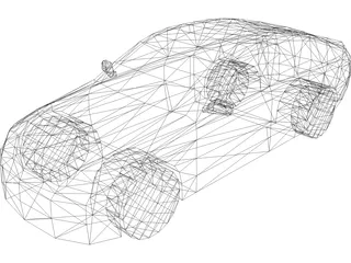 Lexus GS 430 3D Model preview
