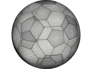 Soccer Ball 3D Model preview