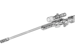 L115A3 LRR 3D Model preview