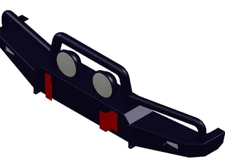 Daihatsu F70 Bumper 3D Model preview